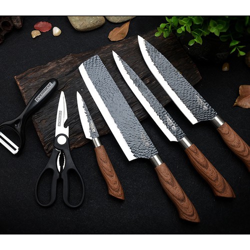 Bộ dao nhà bếp 6 món EVERRICH - Loại I