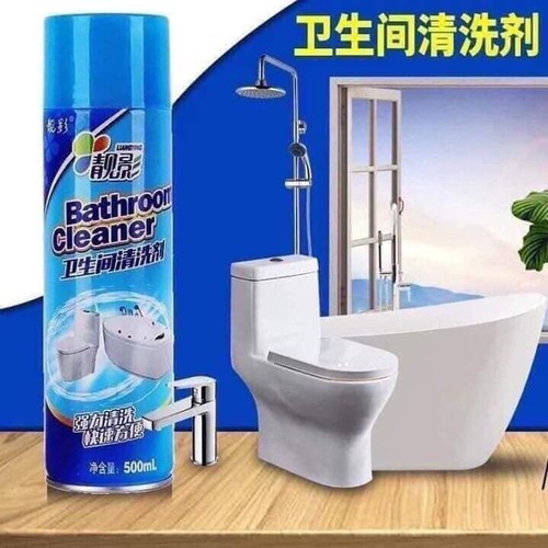 Chai xịt bọt tuyết vệ sinh toilet, phòng tắm Cleaner