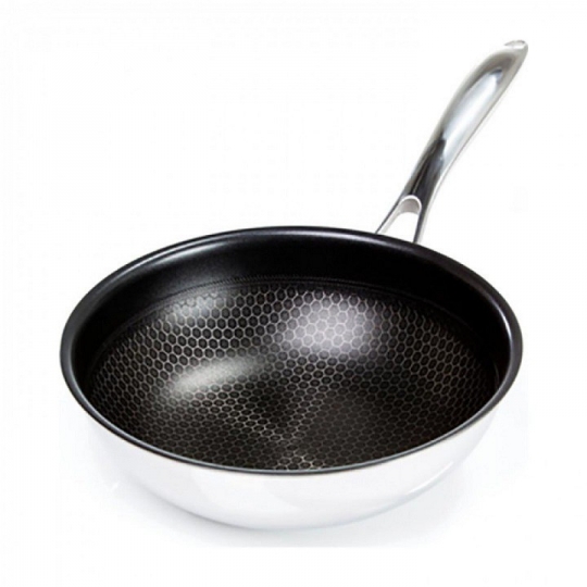 Chảo Tổ Ong Cán Inox 32cm