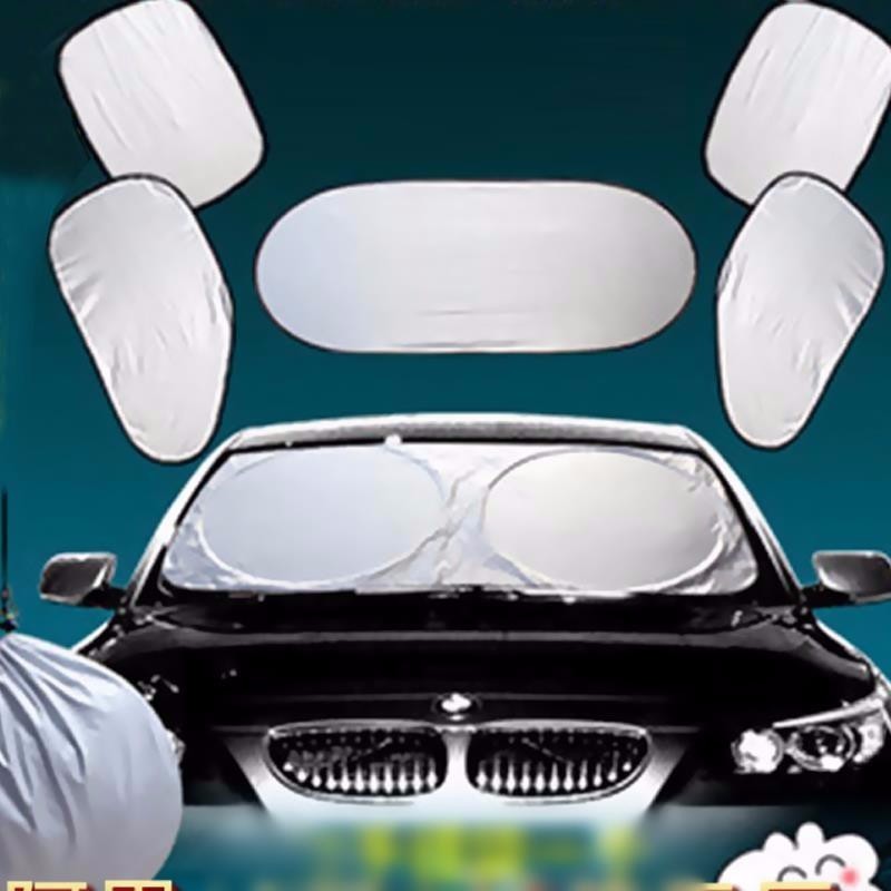 BỘ CHE NẮNG XE HƠI 6 MÓN _ XẾP GỌN