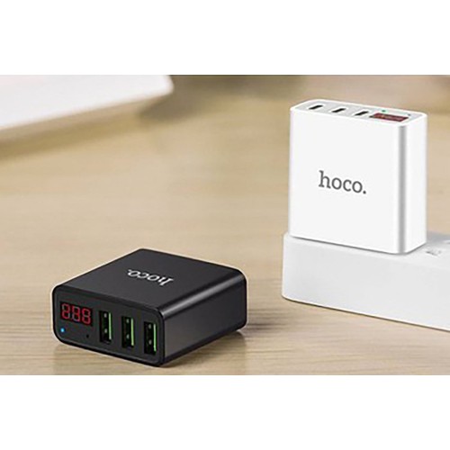 Cóc sạc C15 3 cổng có màn hình