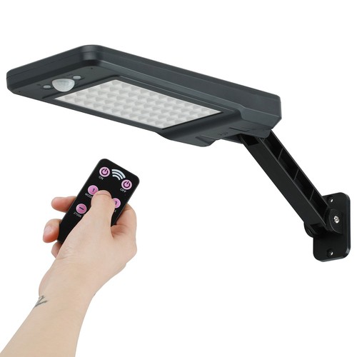 Đèn 48 led gắn tường ngoài trời điều khiển từ xa