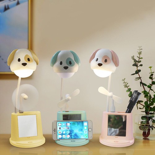 Đèn để bàn hình gấu tiện dụng 5in1
