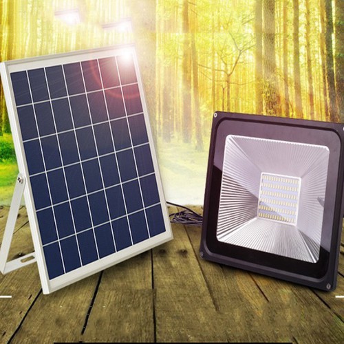 Đèn Led năng lượng mặt trời 50w (có remode điều khiển)