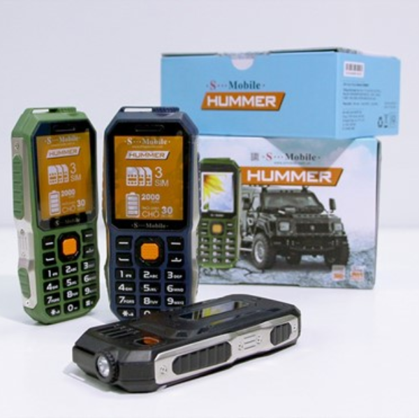 ĐIỆN THOẠI HUMMER S MOTILE 3 SIM PHỤ KIỆN ĐẦY ĐỦ