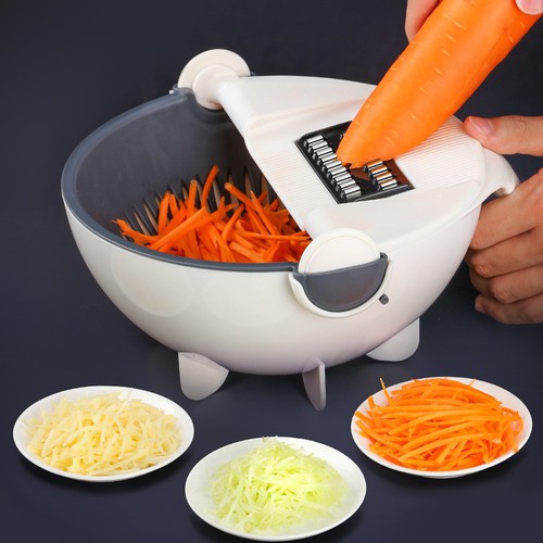 Dụng cụ bào rau củ có rổ rửa