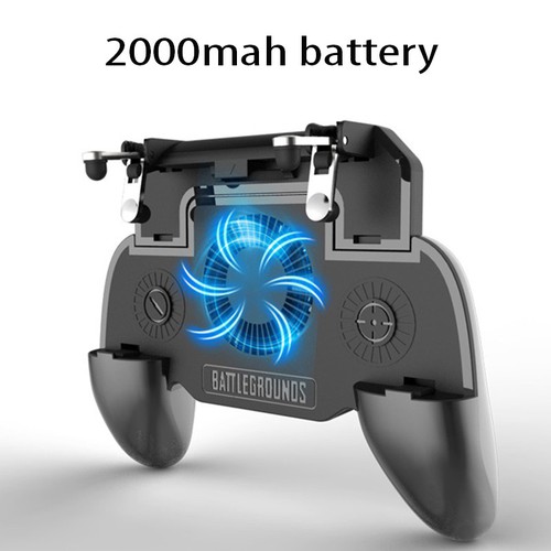 Tay cầm game có quạt tản nhiệt kèm pin dự phòng 2000mah