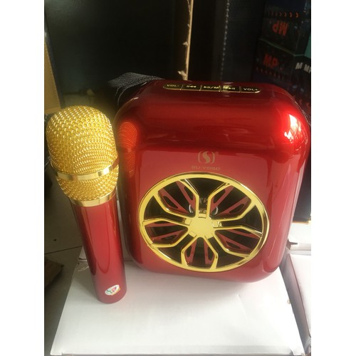 Loa bluetooth karaoke YS A20 tặng kèm 1 micro ko dây