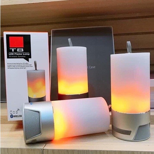 LOA BLUETOOTH T8 LED NGỌN LỬA
