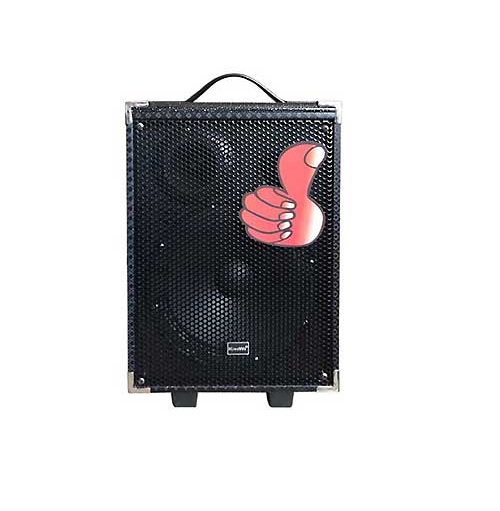 Loa kéo di động Kingwe Q8 2 tấc THÙNG GỖ CỰC HAY - TẶNG PIN SẠC