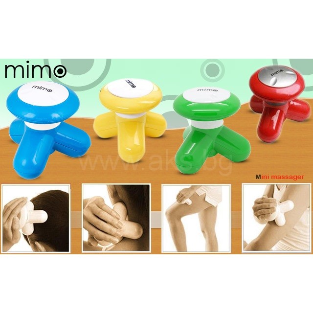 Máy massage mini LY-617G sử dụng pin và nguồn USB