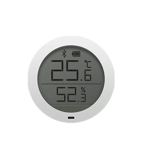 Nhiệt kế trong nhà có Bluetooth hình tròn