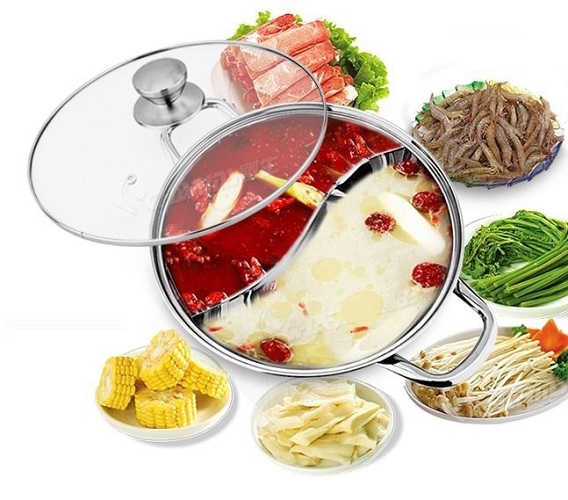 Nồi Lẩu ÂM DƯƠNG 2 ngăn đa năng