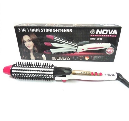 Lược điện tạo kiểu tóc 3 trong 1 NOVA NHC-2088