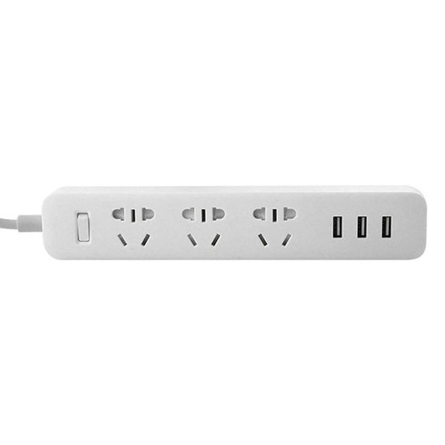 Ổ Cắm Điện Pisen PSCXB-01U - 2 Cổng USB 2.4A, 1 cổng USB 1.0A, 3 cổng AC