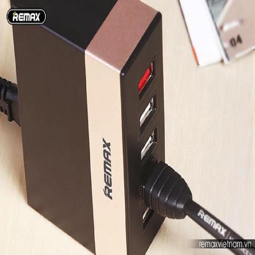 Ổ sạc 5 cổng usb remax u1 chính hãng