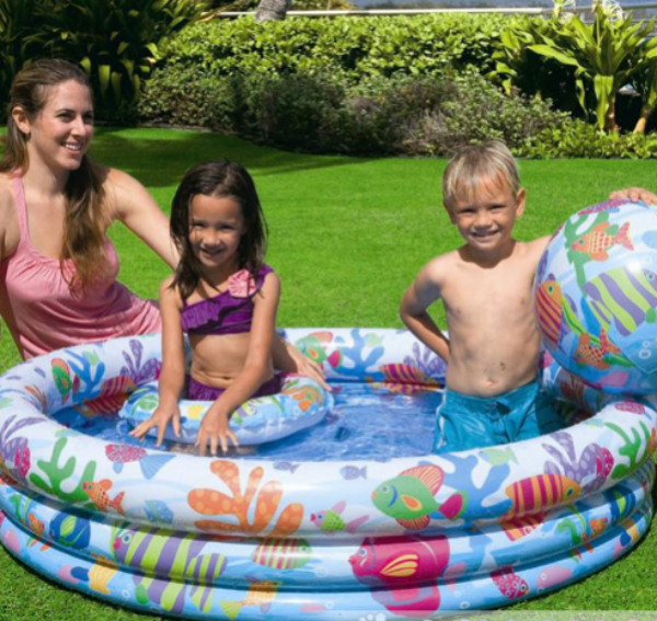 PHAO TẮM CHO BÉ INTEX 59469NP--132CM x 28CM--140 LÍ