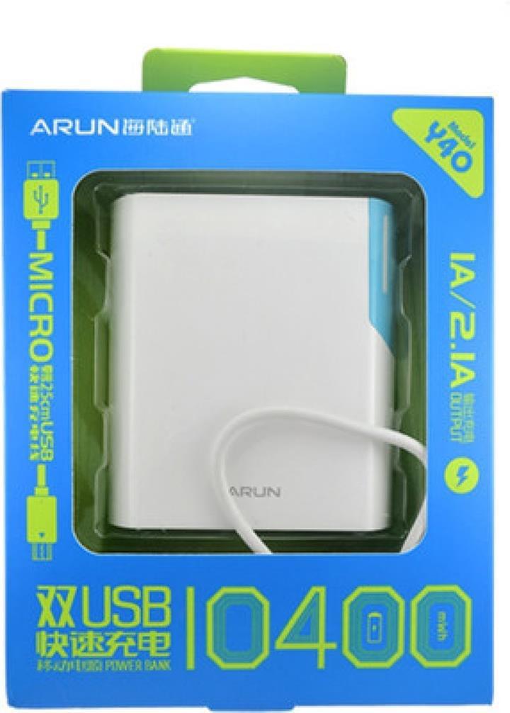 PIN DỰ PHÒNG 10.400 MAH ARUN CHÍNH HÃNG