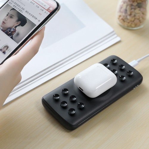 Pin sạc dự phòng kiêm sạc không dây 4 in 1 Hoco J56