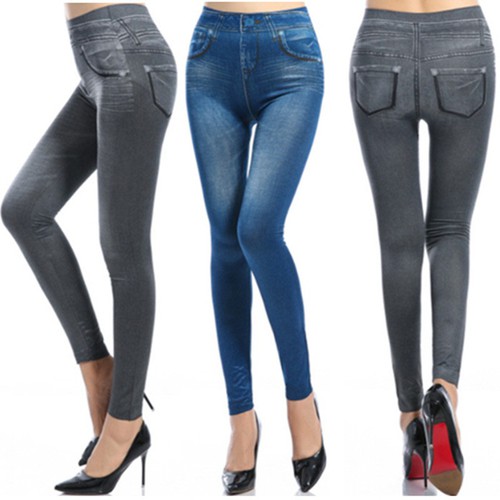 Quần Legging Dài Giả Jean nhiều mẫu