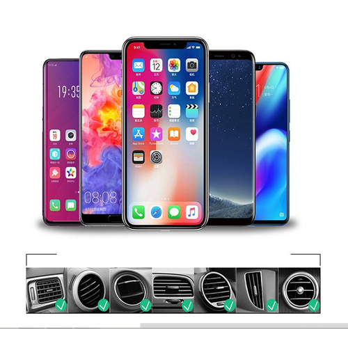 Sạc không dây xe hơi kiêm giá đỡ kẹp điện thoại tự động bung mở Smart Sensor S5