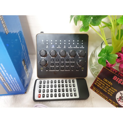 Sound Card V10 – Thu âm hát live stream, hát karaoke cực hay