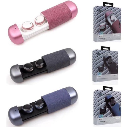 Tai nghe không dây bluetooth 5.0 cùng sạc phòng Twin Lead 206 siêu trầm