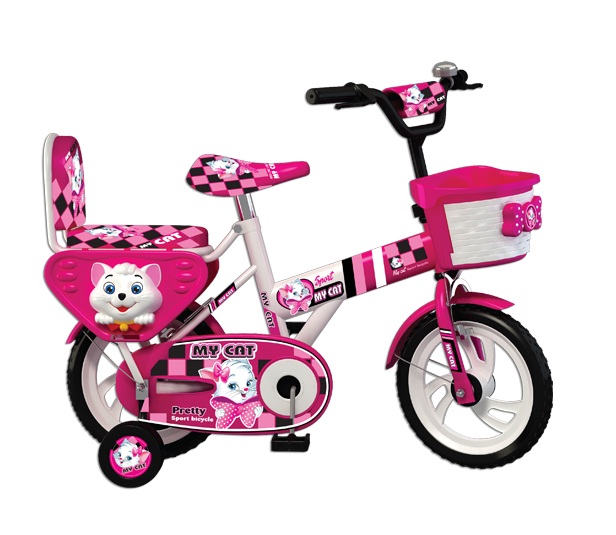 XE ĐẠP CHO BÉ GÁI TỪ 4-5 TUỔI 14 INCH (88)