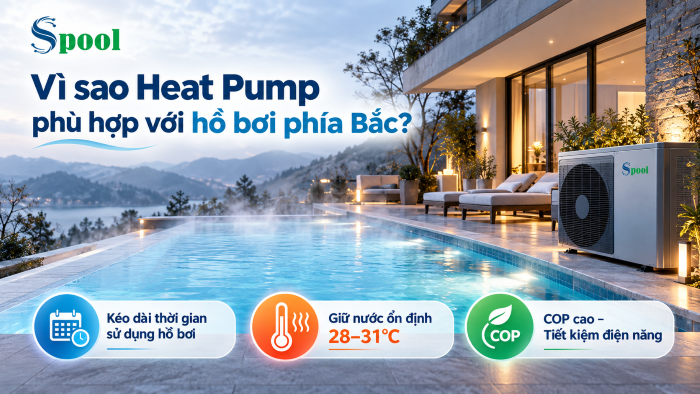 Máy cấp nhiệt bể bơi (Heat Pump)