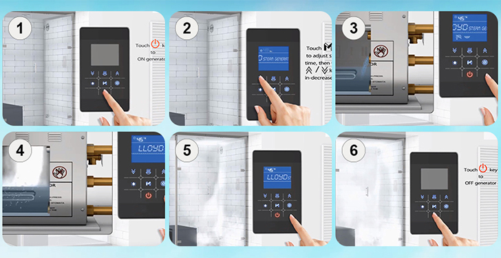 nguyên lý hoạt động của máy xông hơi ướt mr.steam