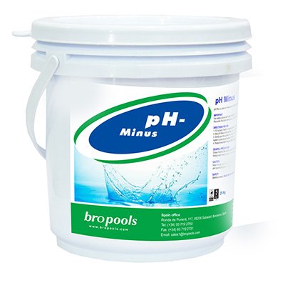 Hóa chất làm giảm pH nước bể bơi nhãn hiệu Bropools - HongKong