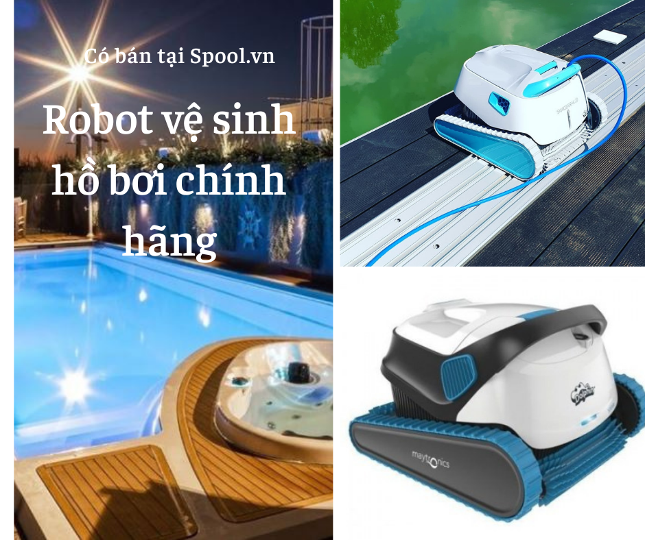 Thiết bị robot vệ sinh hồ bơi