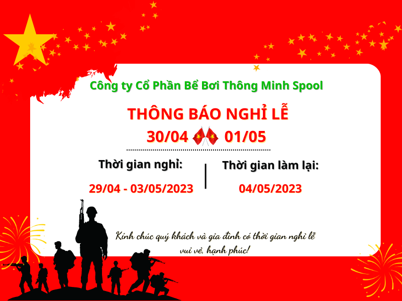 thông báo nghỉ lễ