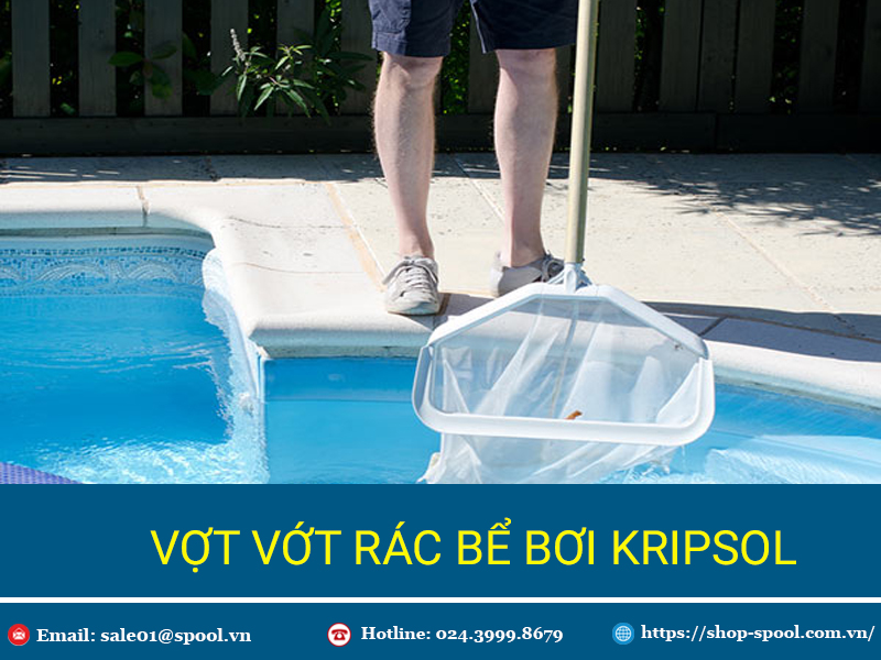 vợt vớt rác hồ bơi