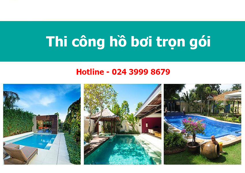 Xây dựng bể bơi trọn gói