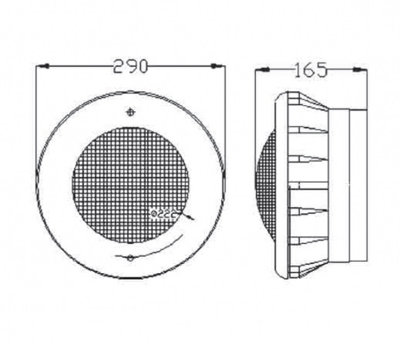 Đèn halogen âm tường cad