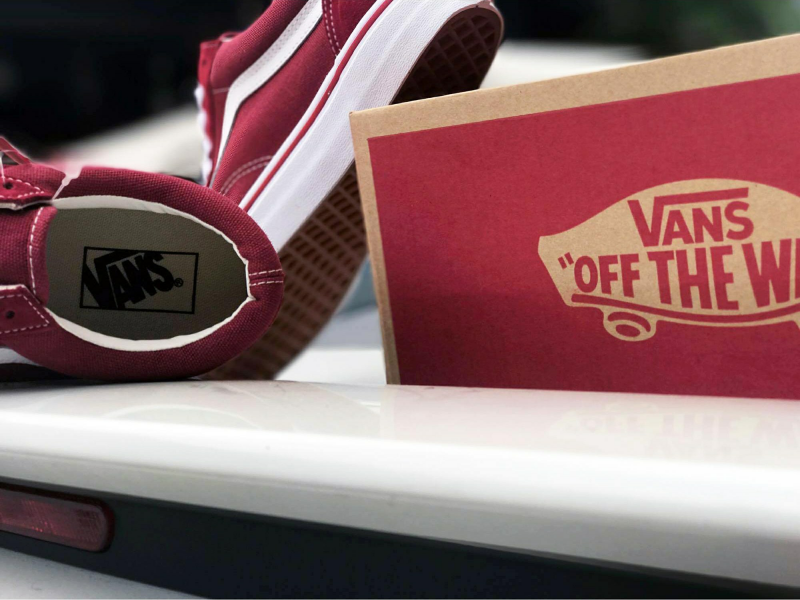 VANS Việt Nam - VANS CLASSIC OLD SKOOL BRICK RED VN000VOKDIC