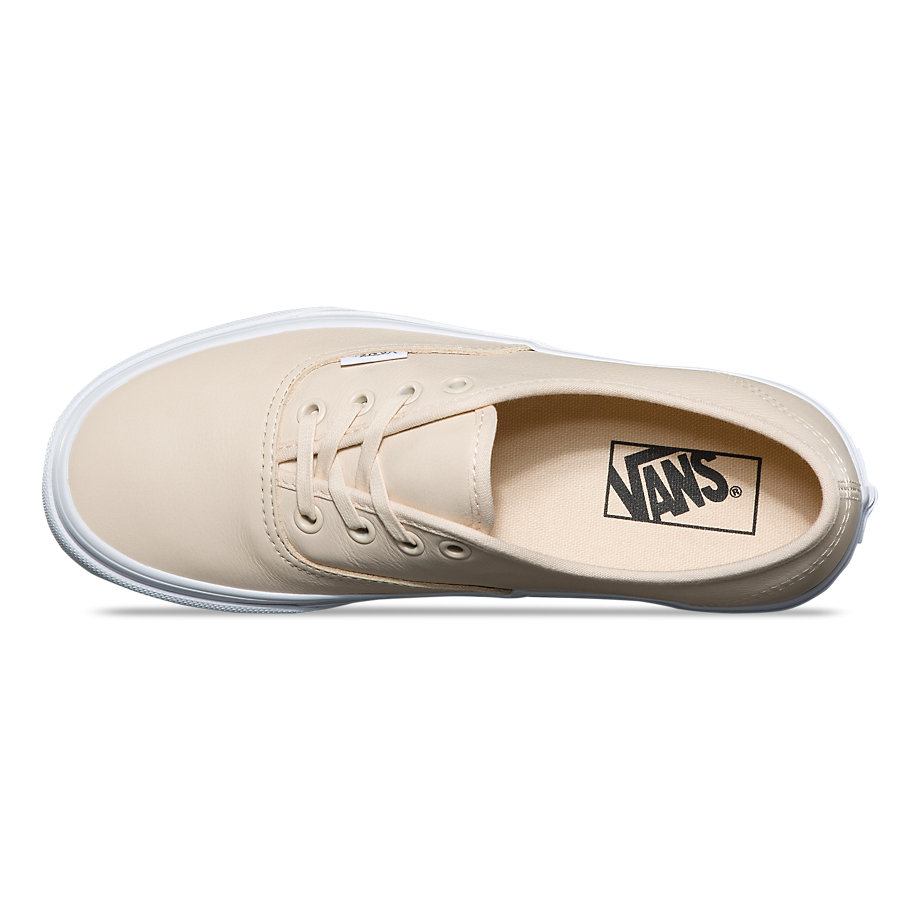 VANS Việt Nam - VANS AUTHENTIC LEATHER TAPIOCA TRUE WHITE VN0A38EMQ8W