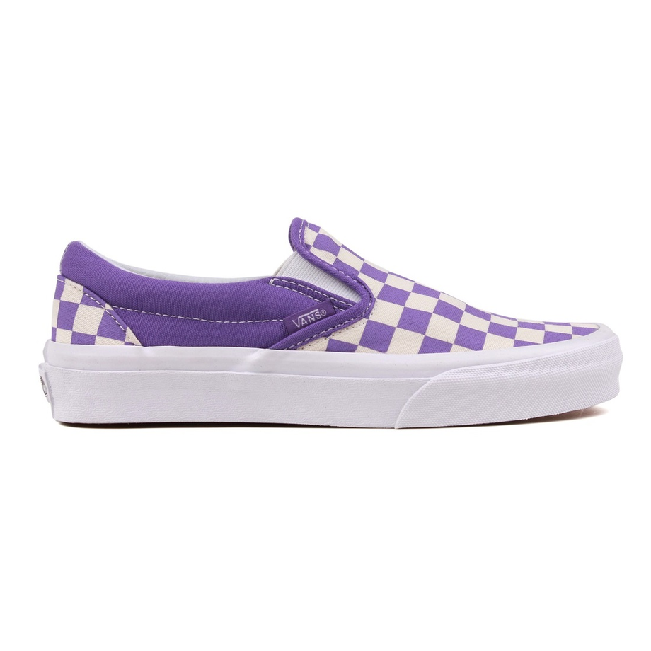 VANS Việt Nam - VANS CHECKERBOARD SLIP ON PURPLE/WHITE VN-0XG8DF3_3
