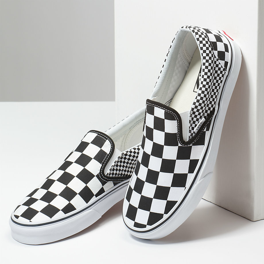 VANS Việt Nam - VANS CLASSIC MIX CHECKERBOARD SLIP-ON VN0A38F7Q9B