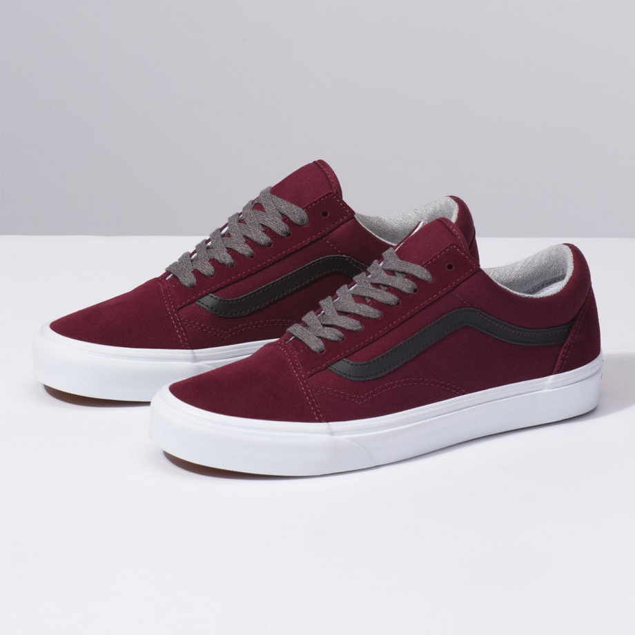 VANS JERSEY LACE OLD SKOOL PORT ROYALE/BLACK VN0A38G1UP7 - VANS VN
