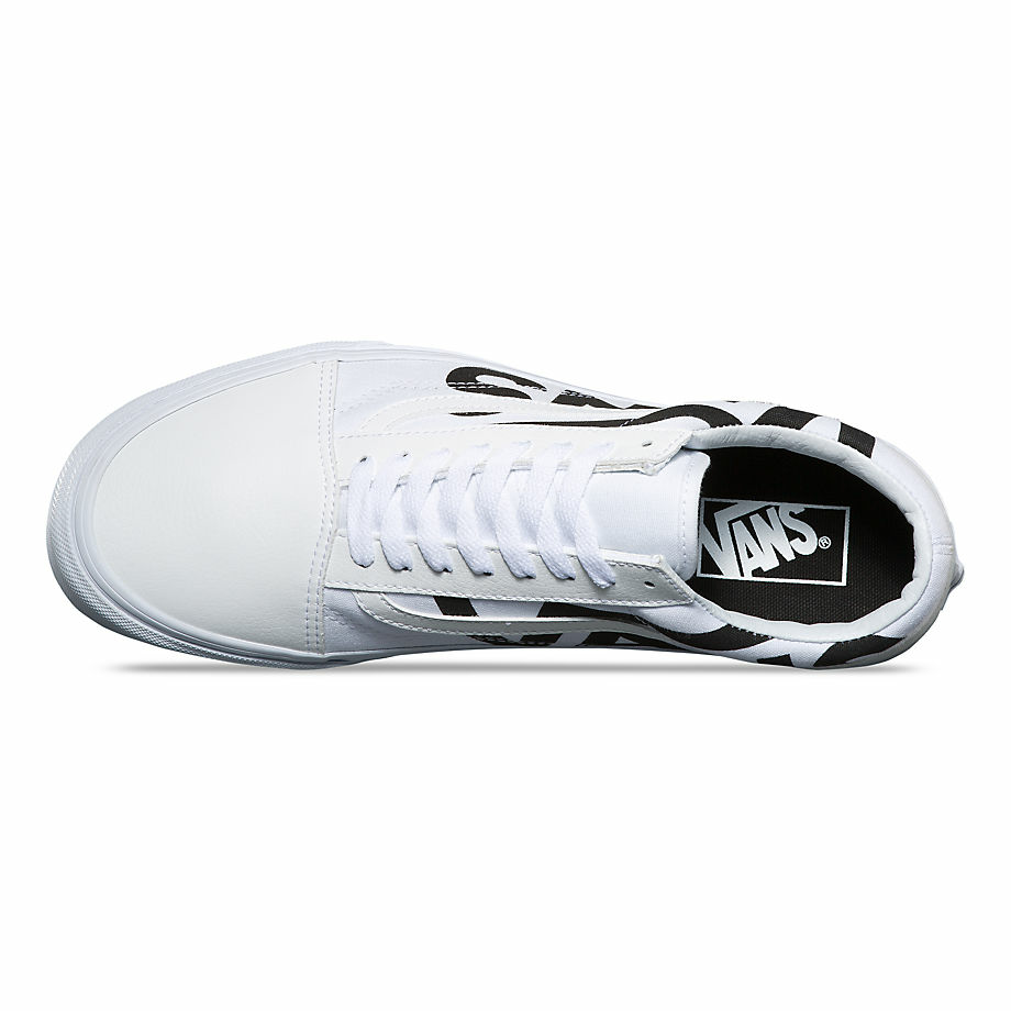 VANS Việt Nam - VANS OLD SKOOL OVER BRANDED WHITE VN0A38G1QW8