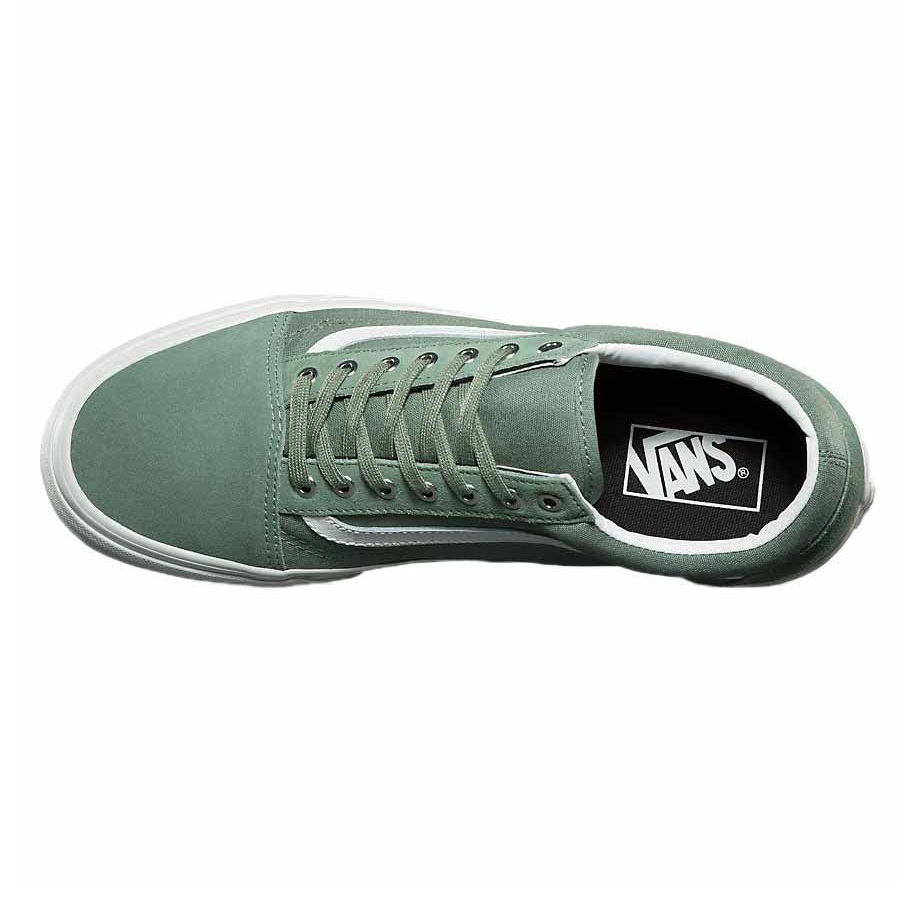 VANS Việt Nam- VANS OLD SKOOL (SNAKE) SEA SPRAY/BLANC VN0A38G1OS5