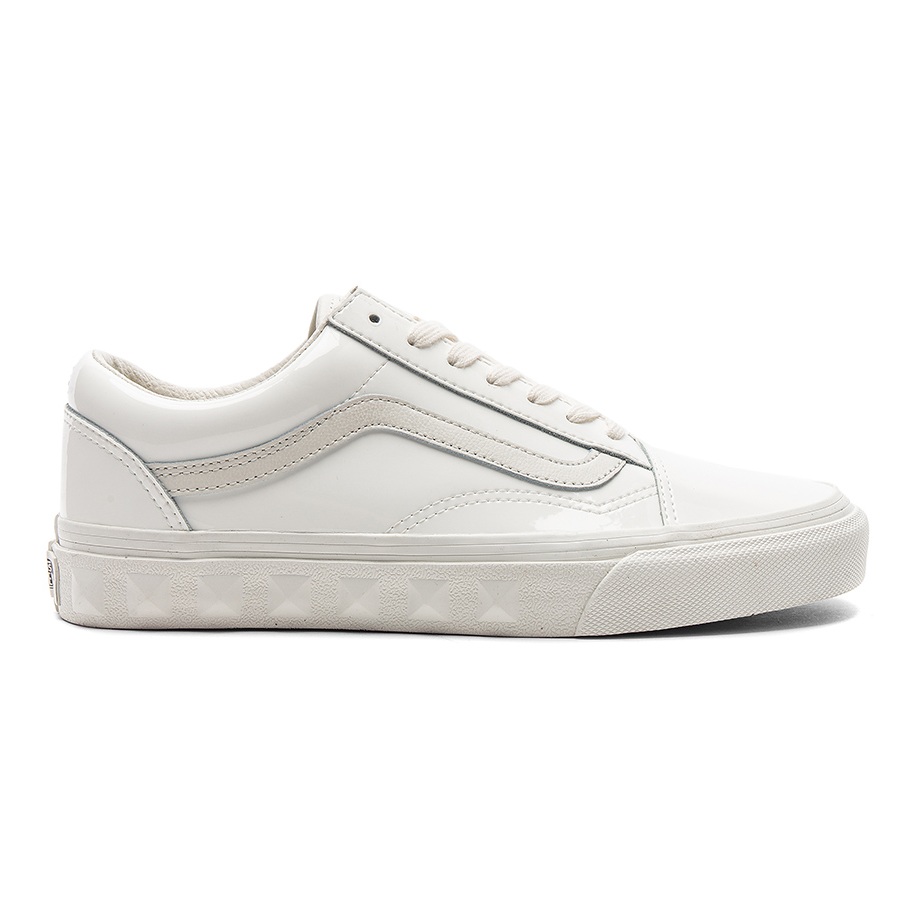 VANS Việt Nam - VANS OLD SKOOL STUDS SIDEWALL BLANC VN0A38G1QW0