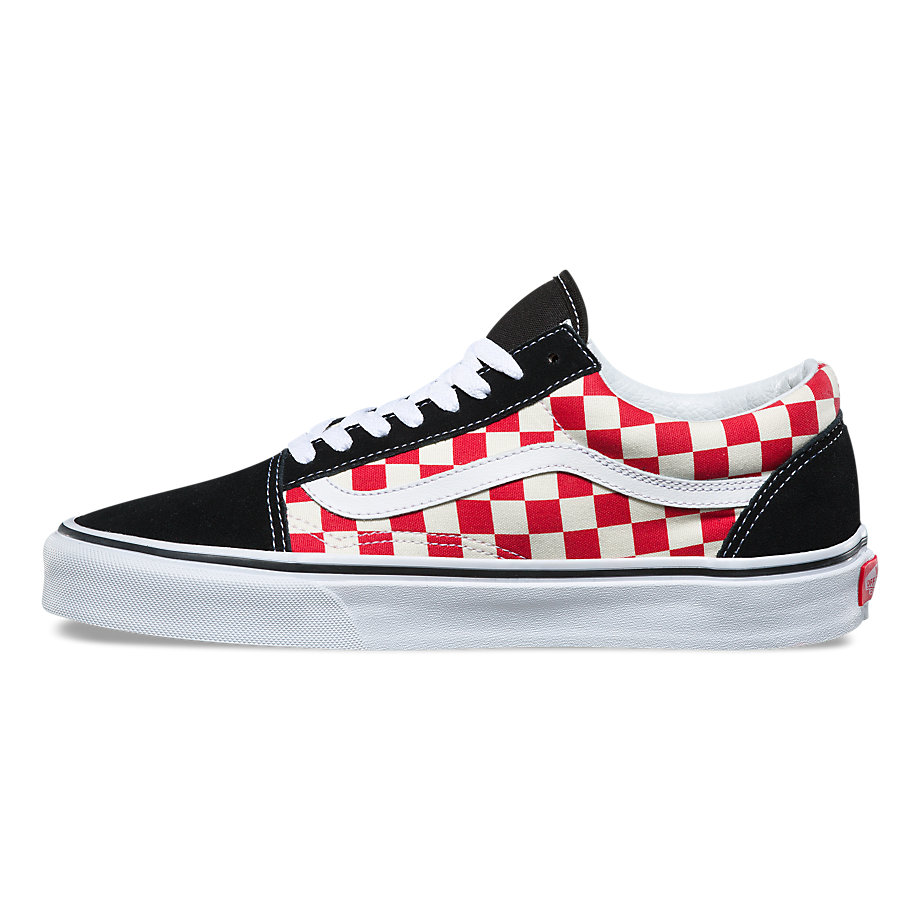 VANS Việt Nam - PRIMARY CHECKERBOARD OLD SKOOL BLACK RED VN0A38G127K