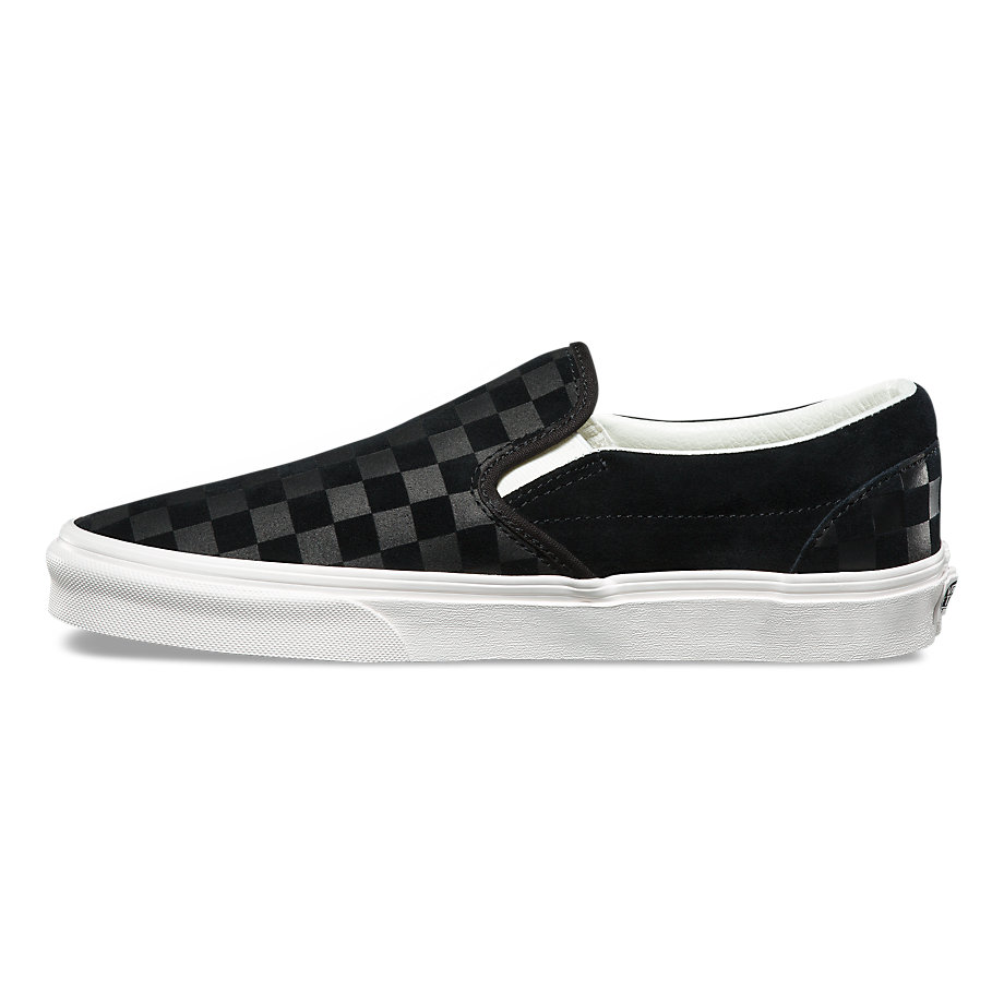 VANS Việt Nam - VANS UA CLASSIC SLIP-ON CHECKER EMBOSS VN0A38F7QCF