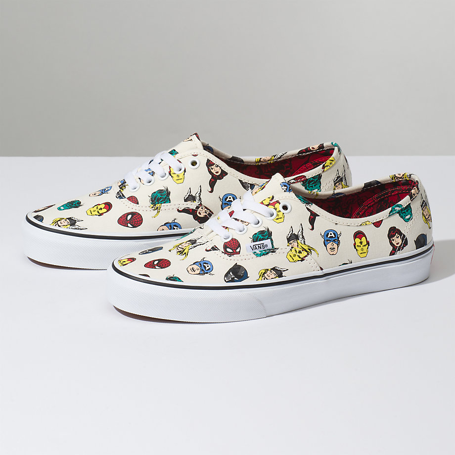 VANS X MARVEL AUTHENTIC MARVEL HEADS MULTI
