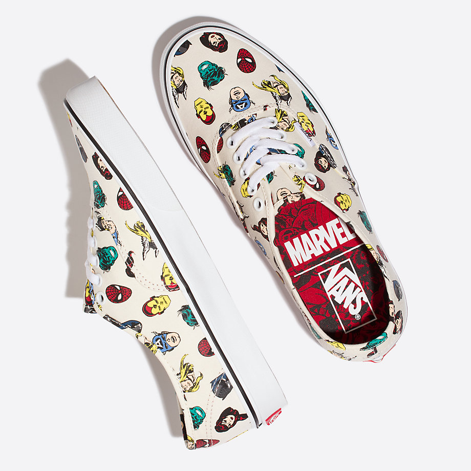 VANS X MARVEL AUTHENTIC MARVEL HEADS MULTI