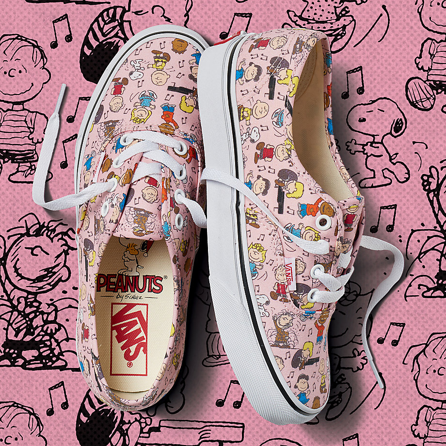 VANS Việt Nam - VANS x PEANUTS AUTHENTIC DANCE PARTY/PINK VN0A38EMQQ3
