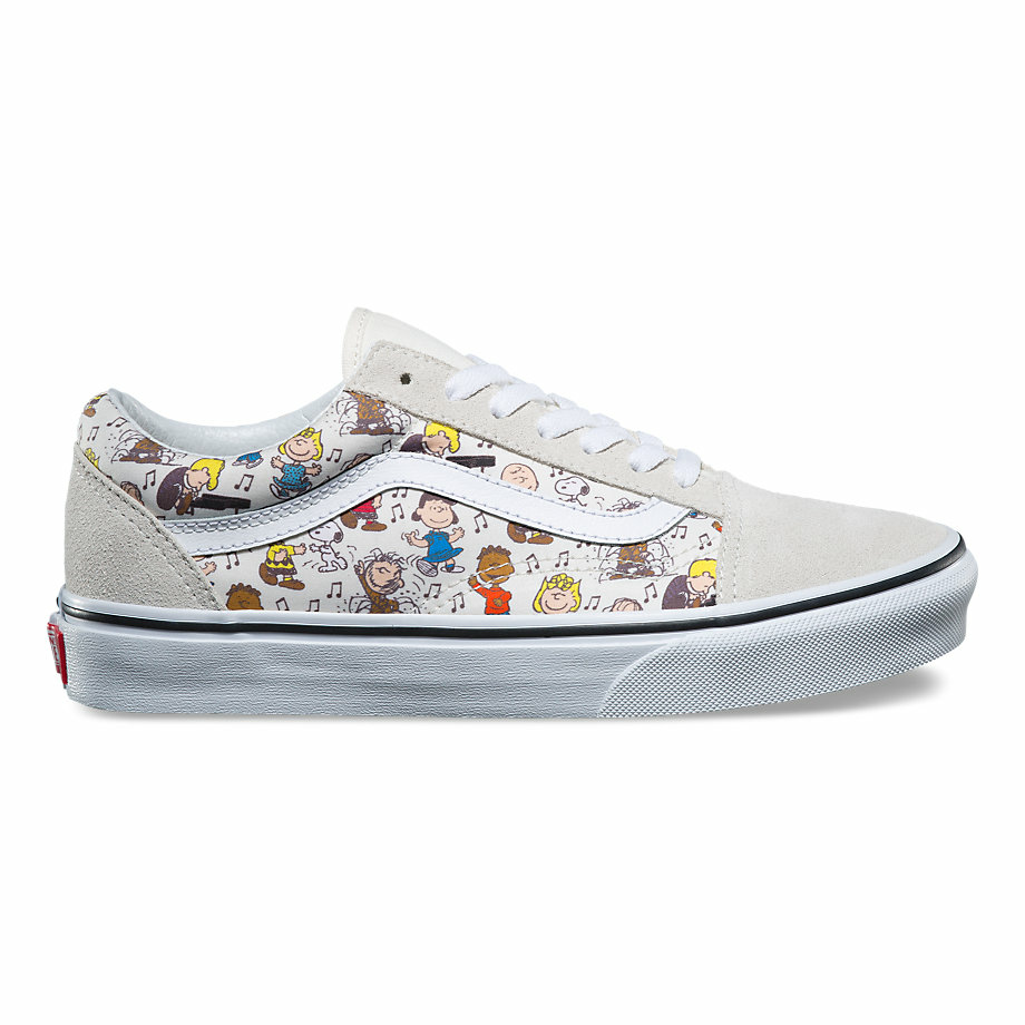 VANS Việt Nam - VANS x PEANUTS OLD SKOOL MULTI/TRUE WHITE VN0A38G1QVW